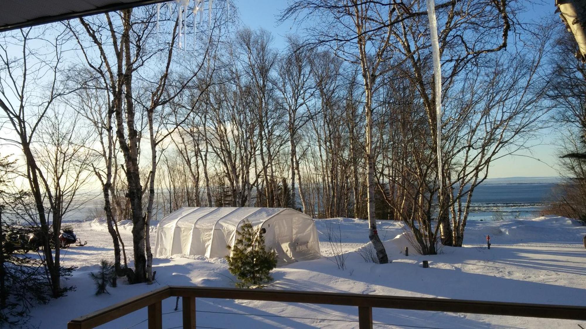 Vila La Nef Bleue Tadoussac Exteriér fotografie