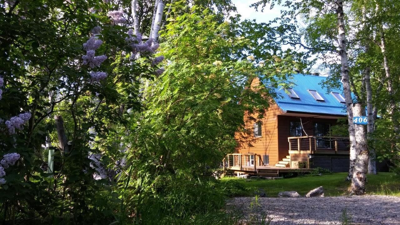 Vila La Nef Bleue Tadoussac Exteriér fotografie