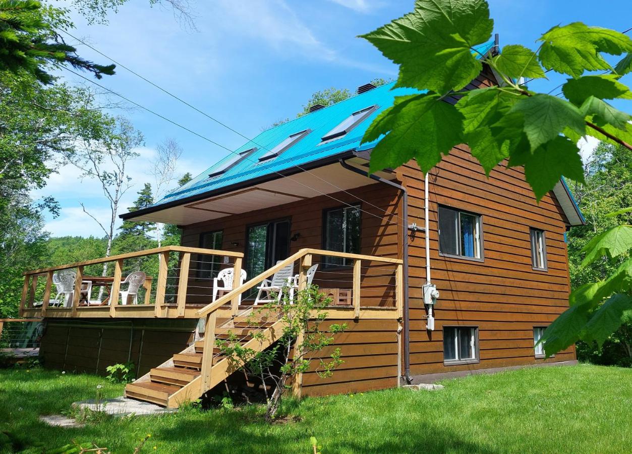 Vila La Nef Bleue Tadoussac Exteriér fotografie