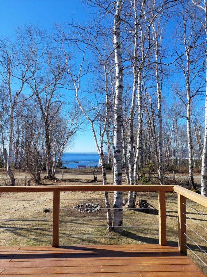 Vila La Nef Bleue Tadoussac Exteriér fotografie