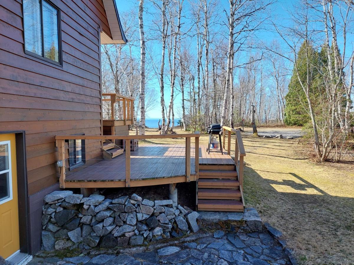 Vila La Nef Bleue Tadoussac Exteriér fotografie