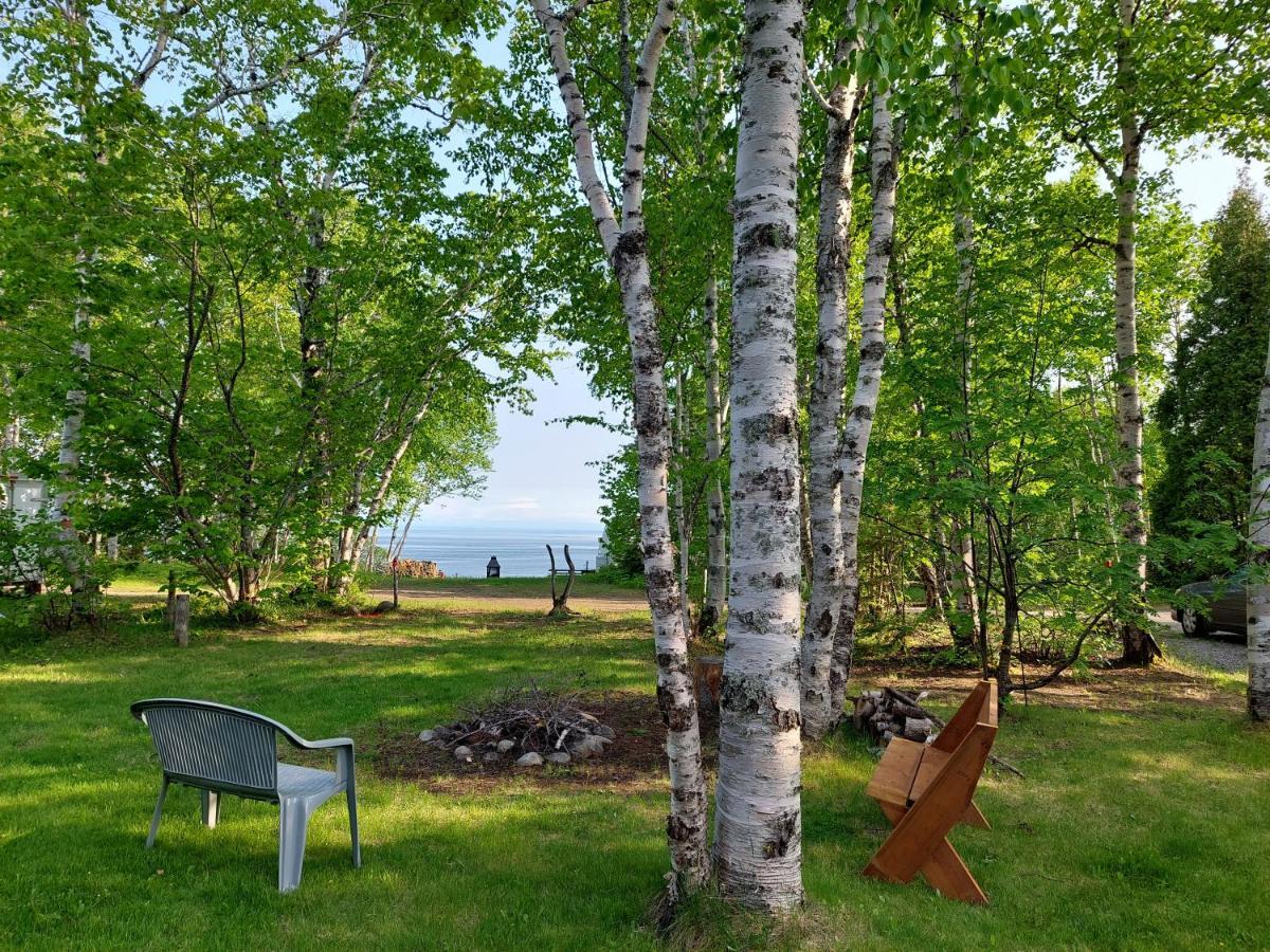 Vila La Nef Bleue Tadoussac Exteriér fotografie