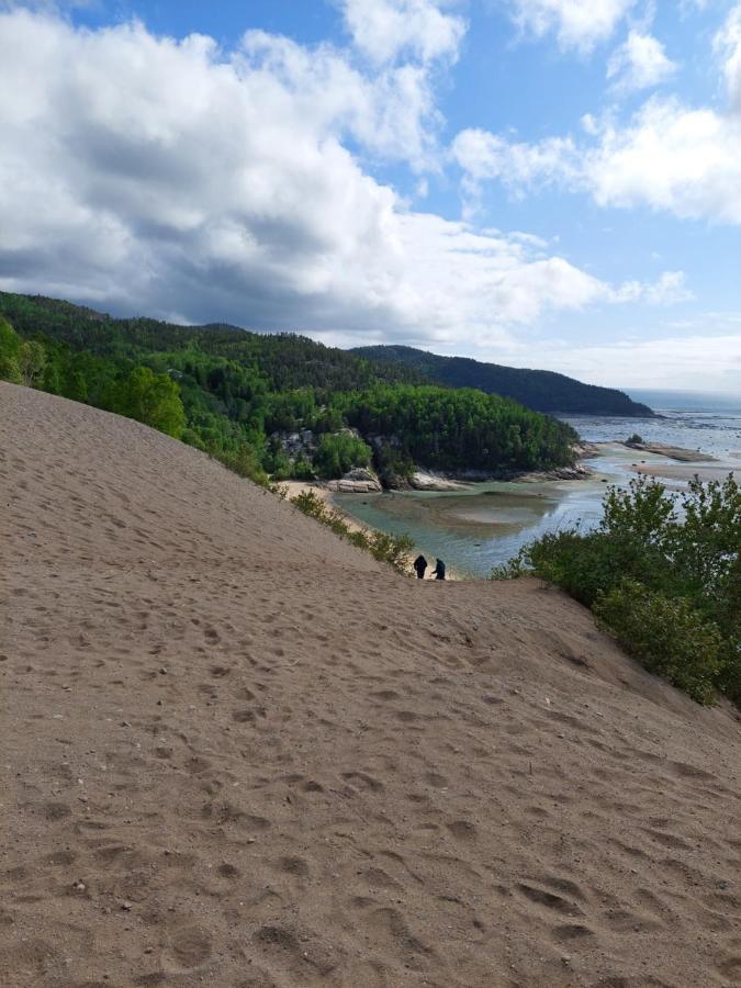 Vila La Nef Bleue Tadoussac Exteriér fotografie