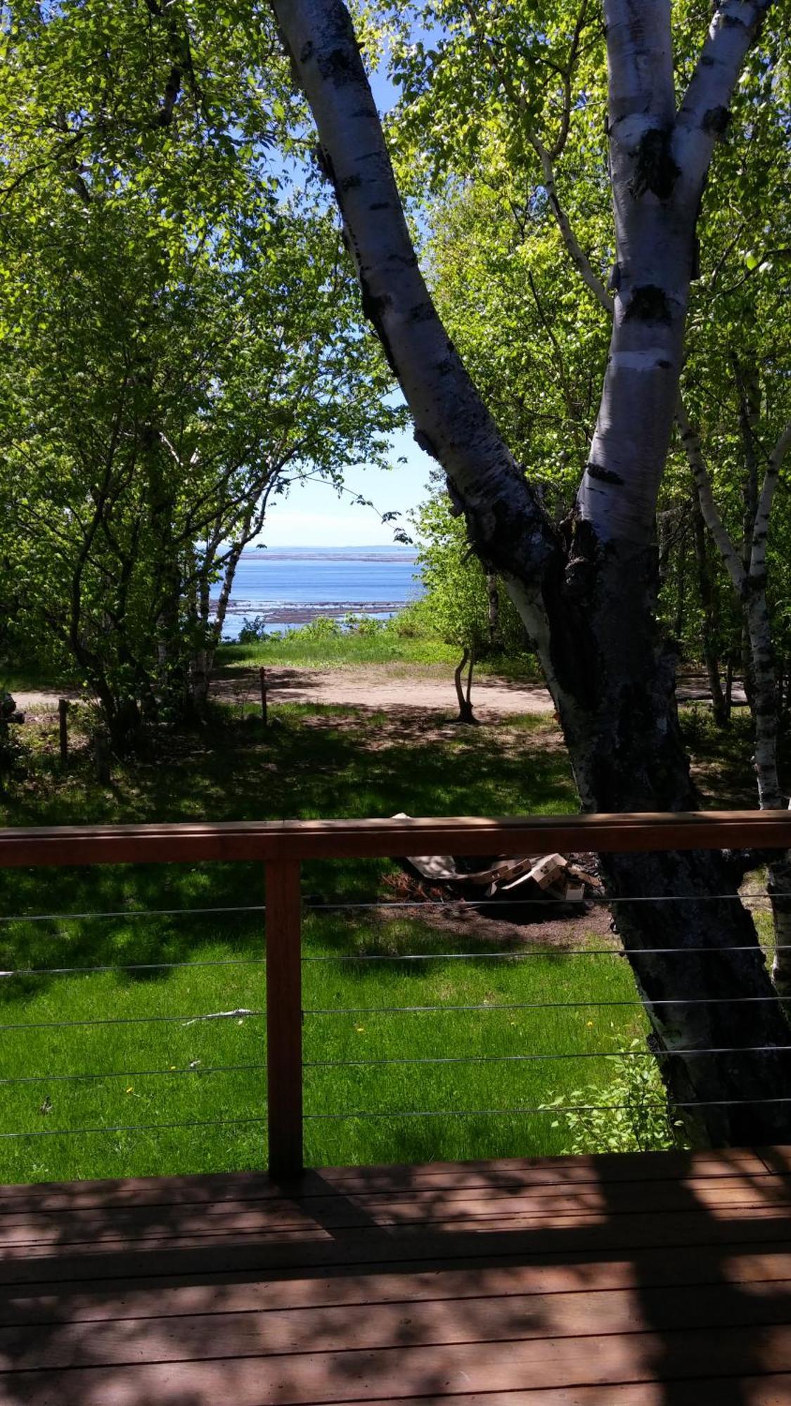 Vila La Nef Bleue Tadoussac Exteriér fotografie